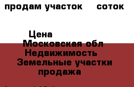 продам участок 20 соток › Цена ­ 1 000 000 - Московская обл. Недвижимость » Земельные участки продажа   